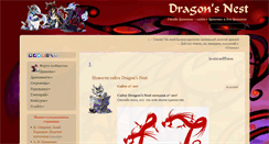 Desktop Screenshot of dragons-nest.ru